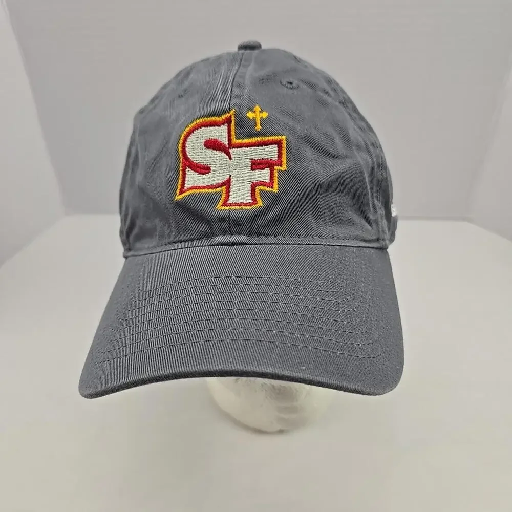 Adidas Baseball Hat Cap Strap Back Gray 100% Cotton